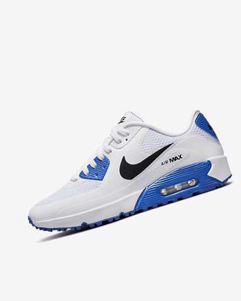 Nike Air Max 90 G Blancos Azules Plateadas Negros | MX 2615